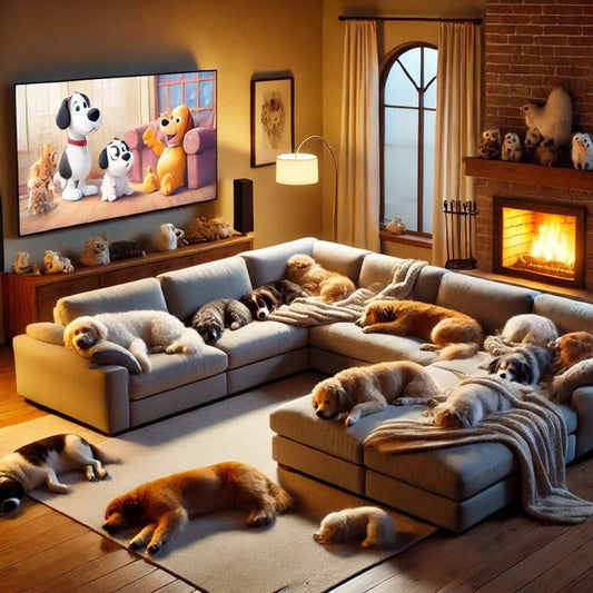 🌙 Overnight Dog Boarding Services in Wells Branch, Austin - Snuggle Paws Palace